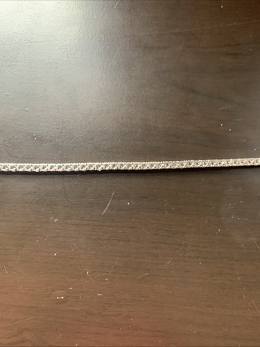 1.80 Carat Diamond Natural Round Brilliant Cut Tennis Bracelet 13K White Gold. - Picture 6 of 7