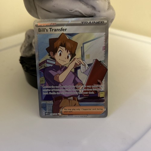Pokemon Bill's Transfer Full Art 194/165 Scarlet & Violet 151 English