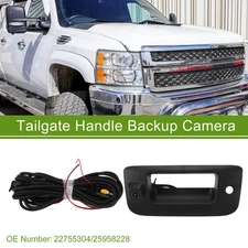 Tailgate Handle Backup Rear View Camera No.22755304 for Chevrolet Silverado