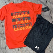 Under Armour Size 6 Boys Rookie Pro Legend Outfit Set NEW