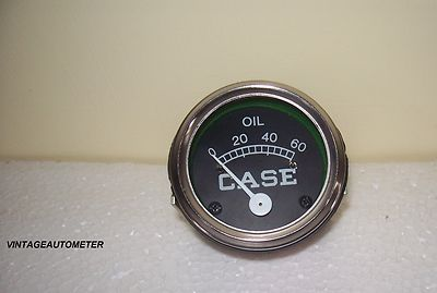 #ad Case Tractor Oil Pressure Gauge $14.39