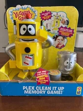 Yo Gabba Gabba - RARE 2009 Plex Clean It Up Memory Game Wildbrain Magicstore 
