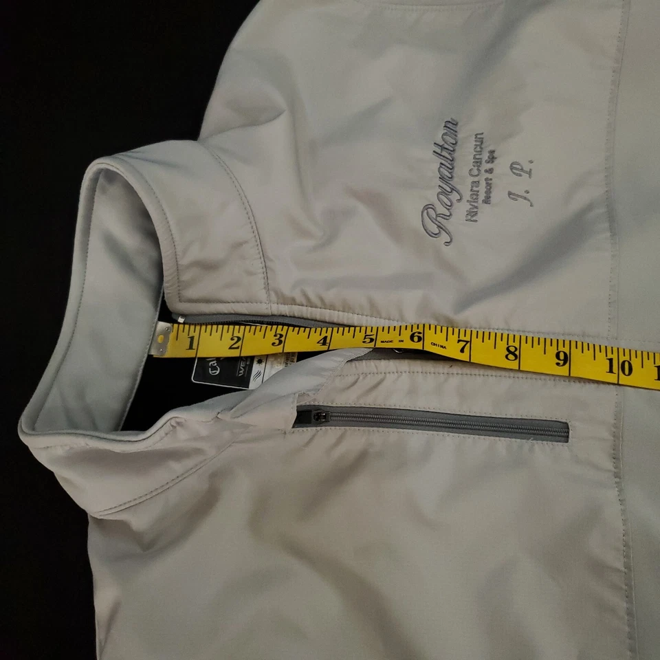Callaway Jacket Mens Large Gray Zip Up Weather Series Softshell Polyester Golfer - Image 3 of 4