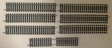 OO GAUGE HORNBY R600 X 7 TRACK PIECES IN A GOOD COND PLEASE READ DESCRIPTION