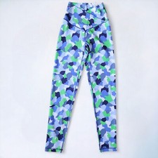 Aerie Offline Real Me Crossover Leggings High Waisted Fresh Water Camo Small S