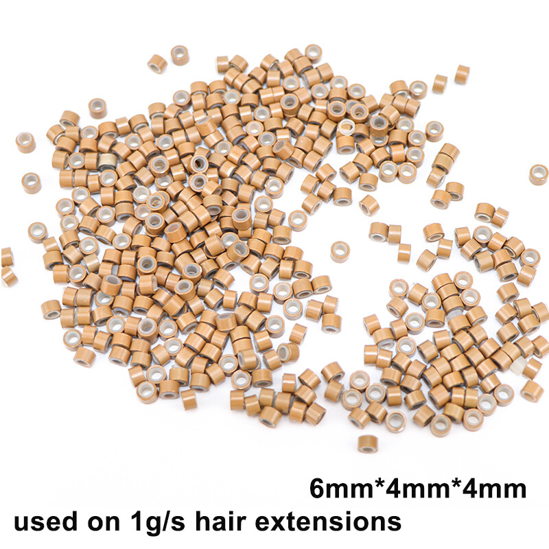 6mm Micro Link Ring For I Tip Micro Loop Ring Hair Extension Nano Beads ...