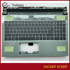04CKKP FOR DELL G15 5510 5511 Laptop C Shell Upper Palmrest Backlit Keyboard