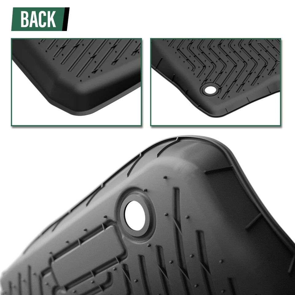 New Fit For 2019-2025 Acura RDX All Weather TPE Floor Mats Protection Liners - Image 4 of 4