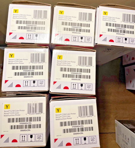 Xerox C230/C235 Yellow High Capacity Toner Cartridge - 006R04394 95205068924 | eBay