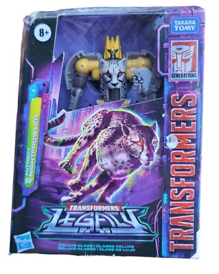 Transformers Generations Legacy Nightprowler  Figure Deluxe Class 2022 MISB