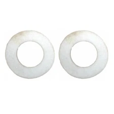 (2) Fits For Oreck Vac White Circular Felt Fan Seal # 430000885, 75065-01