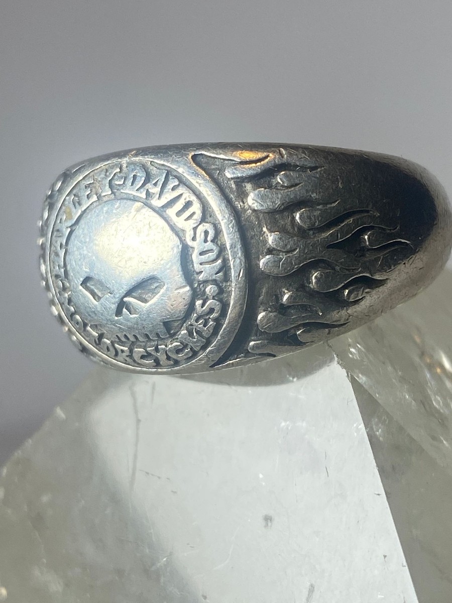 アクセサリー old mod harley davidson flame ring #21 Harley-Davidson® Men's Textured Flame Ring – House of Harley®
