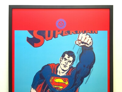 ANDY WARHOL RARE 1996 1ST EDTN LITHOGRAPH PRINT FRAMED POSTER