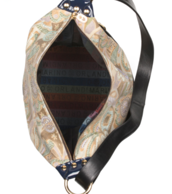 NWT MARINO ORLANDI Made In Italy Leather Sling Backpack New  display picture 1