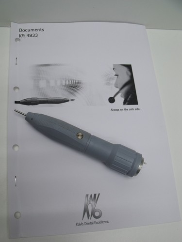  KaVo K9 4933 Engineering Machine / Micro Motor Internal No.20x  - Picture 5 of 6