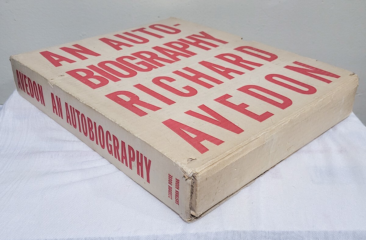 An Autobiography Richard Avedon Hardcover Book Box First An Autobiography Richard Avedon Hardcover Book Box First