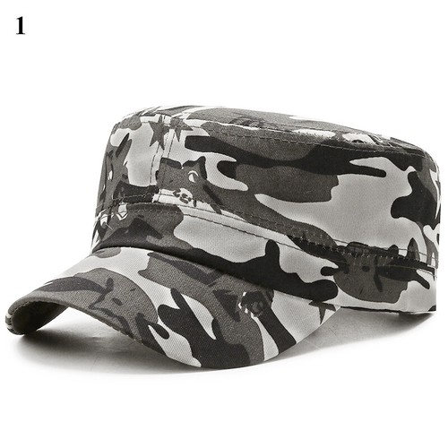 Berretto Uomo Cappello Esercito Cadetto Castro Pattuglia Militare Baseball Moda Mimetico Mimetico - Foto 13 di 21