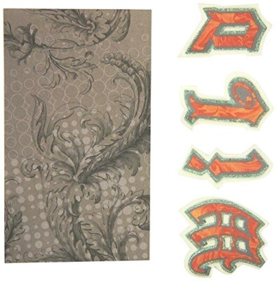 WILD Time Child Life Party Amazing Paper Bliss Word Stickers