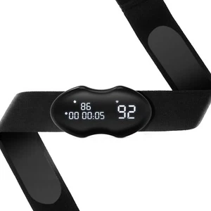 2026 New Design Heart Rate Monitor Chest Strap with Display