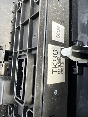 2016-2021 Mazda CX-9 Rear Temperature Control TN3961325 TK4864471