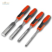 Stechbeitel Set 4-Teilig Stechbeitelsatz Stemmeisen Stecheisen Holzbeitel 6-24Mm