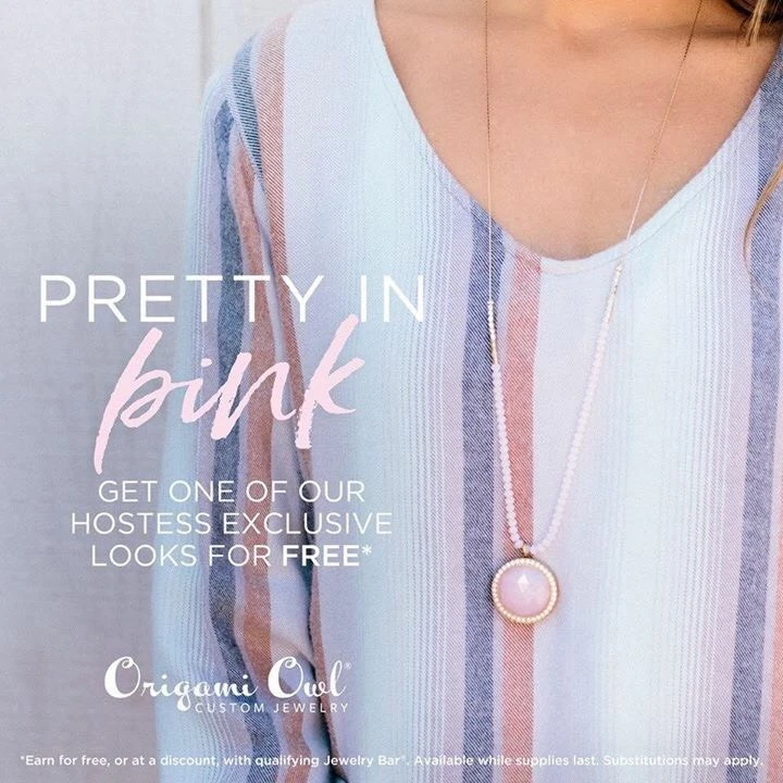 ORIGAMI CORUJA BONITA EM ROSA ANFITRIÃ EXCLUSIVA ABRIL 2018 MEDALHÃO DE OURO CORRENTE DE CONTAS - Imagem 2 de 2