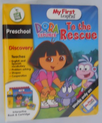 My First LeapPad DORA Explorer To the Rescue Preschool Educational Leapfrog Leap