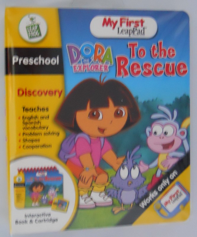 My First LeapPad DORA Explorer To the Rescue Preschool Educational Leapfrog Leap