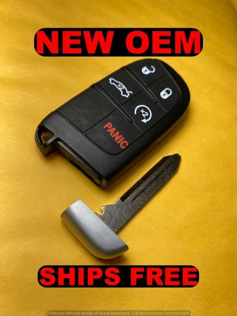 NEW OEM PROXY SMART KEY FOB FOR2011 TO 2018 CHRYSLER 300 56046759AF M3N-40821302 - Image 4 of 4