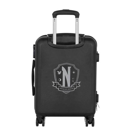 Wednesday Uniform Koffer Tim Burton Reisen Suitcase Travel Merch Addams Family - Bild 3 von 5