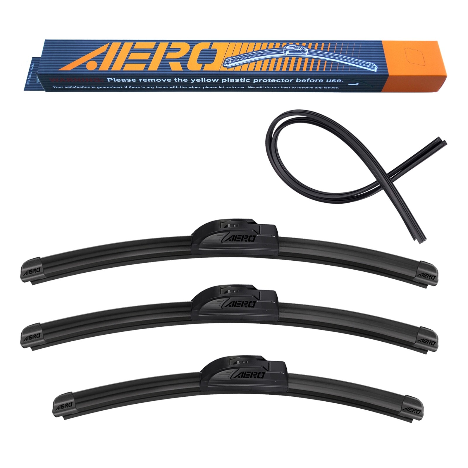AERO Chrysler PT Cruiser 2000-2010 202116 Premium Wiper Blades Set of 3