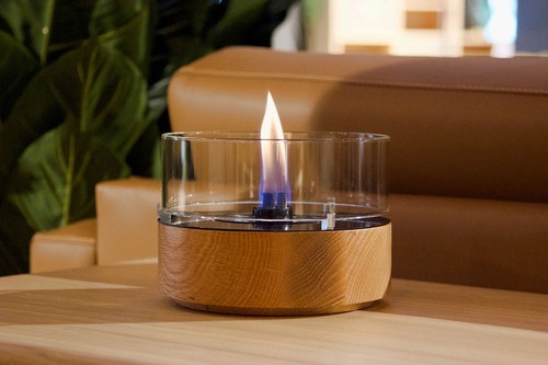 Cafe 18 Natural Roble Fuego Tenderflame Ø 18,3 X 13,6CM - Imagen 3 de 5