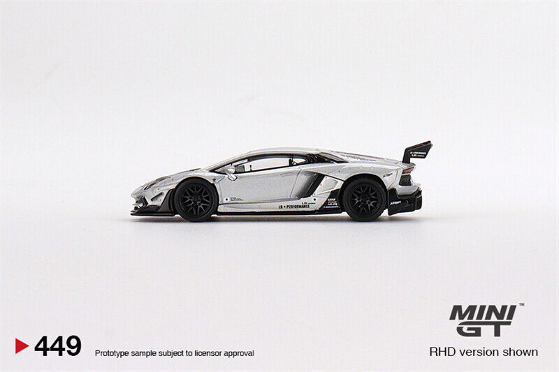 MINI GT LB★WORKS Lamborghini Aventador MINI GT 1:64 LB WORKS Lamborghini Aventador Limited Matt