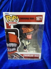 Funko Pop! Vinyl: Chainsaw Man - Chainsaw Man #1677 W Protector 