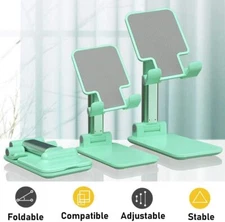 Adjustable Desk Stand Holder Cradle For iPhone Samsung Cell Phone Tablet