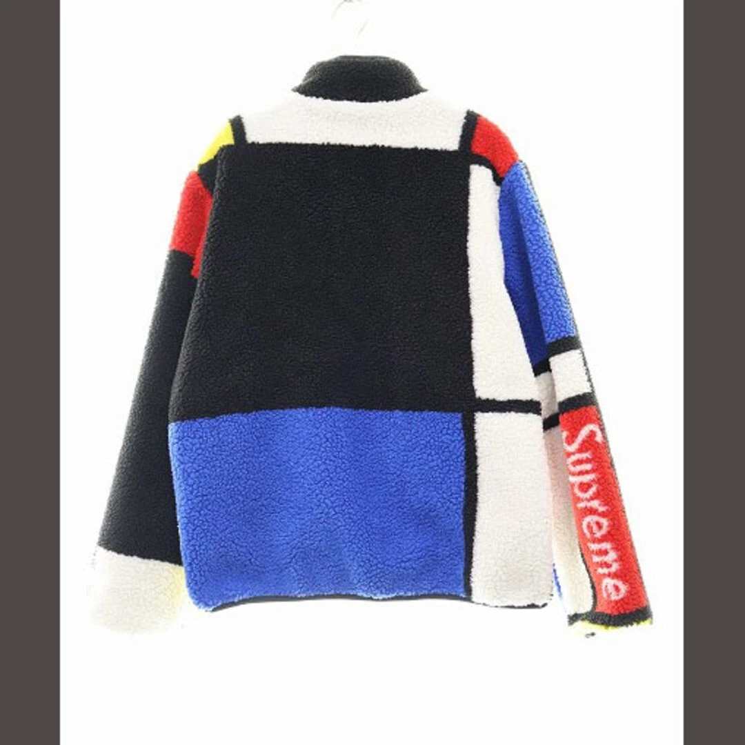M Supreme 20Aw Reversible Colorblocked Fleece Jacket