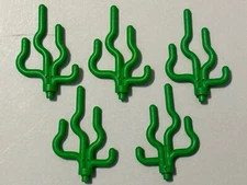LEGO Part 30093 Plant Sea Grass Seaweed Bright Green ~ 5pcs ~
