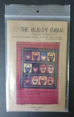 The Buggy Barn 204 Basket Crazies Quilt Pattern