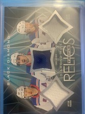 Artemi Panarin/kreider/trouba 2024-25 BLACK DIAMOND HOCKEY TRIPLE RELICS