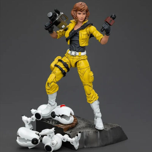 JOYTOY 1/18 TMNT SPLINTER APRIL ONEIL New instock - Picture 3 of 27