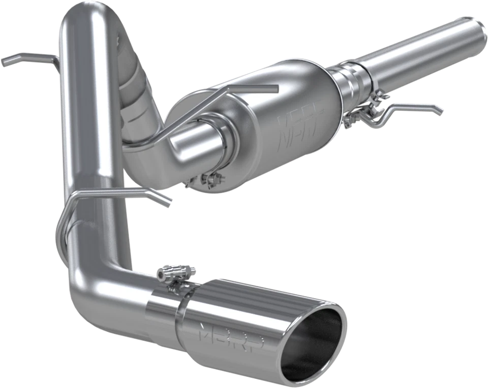 MBRP Armor Lite 3" Cat-Back Exhaust System 14-18 Silverado Sierra 1500 4.3L 5.3L - Image 2 of 2