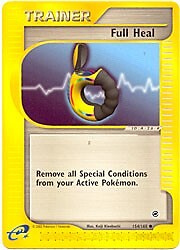 Pokemon Expedition 154/165 Full Heal Card - Picture 1 of 1