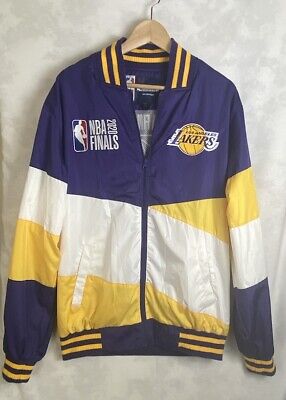 2020 Los Angeles Lakers NBA FINALS Jacket Sz L Championship 2020 Los Angeles Lakers NBA FINALS Jacket Sz L Championship