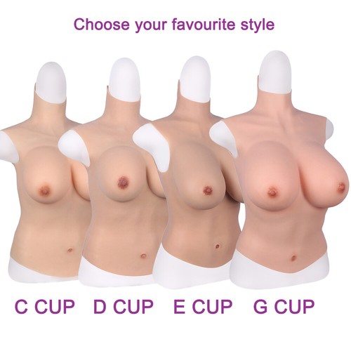 KnowU Halfbody Fake boobs Silicone Breast Forms For Crossdresser Transgender - Picture 9 of 17