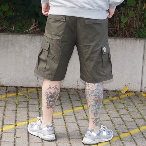 Pantalones cortos Carhartt WIP Regular Cargo Shorts Camo Laurel