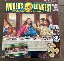 The Last Supper Puzzle Passover Easter Jesus Communion Apostles 1000Pc Complete