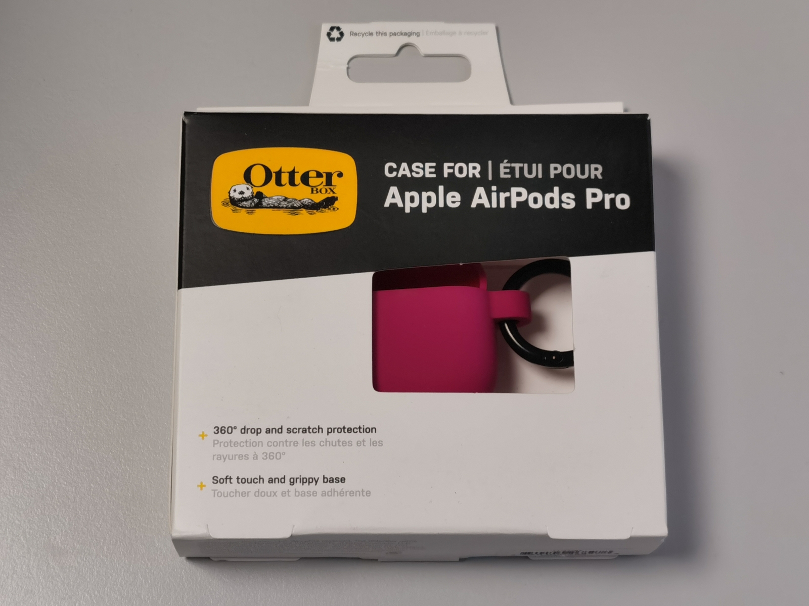 Чехол OtterBox Soft Touch для наушников Hülle для AirPods Pro (1 поколение 2019) Rosa wie neu