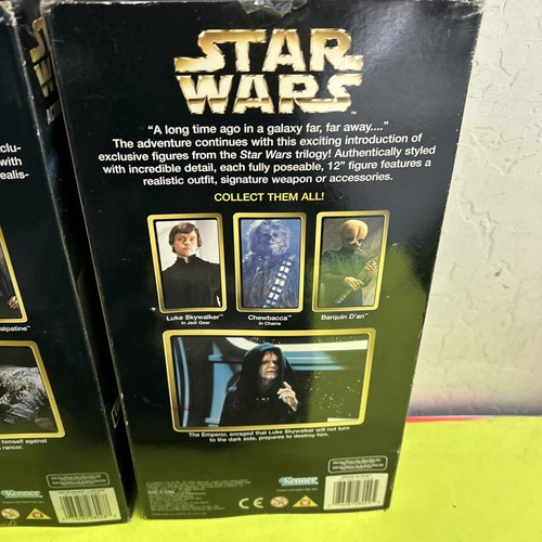Star Wars Barquin, Palpatine, Like & Tarkin Kenner Action Collection 1998 12" - Foto 10 di 14
