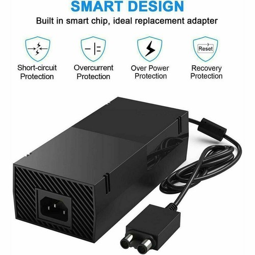 Brick Power Supply For XBOX ONE Console AU Mains Plug Charger Cable Adapter New - Picture 2 of 12