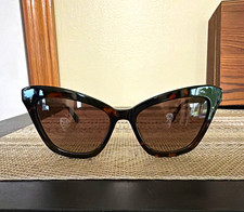 kate spade new york HELLO SUNSHINE Women  s Cat Eye Tortoise Brown UV400 54